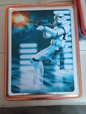 Star Wars Stormtrooper Tin - Blue & White Artwork